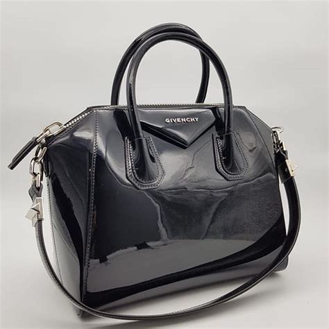 givenchy antigona small black silver hardware|givenchy antigona price.